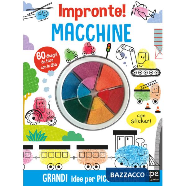 Macchine e motori. Impronte! Ediz. illustrata