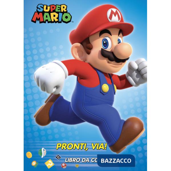 Super Mario pronti via! Libro da colorare. Ediz. illustrata