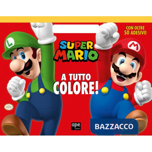Super Mario a tutto colore! Con adesivi. Ediz. a colori