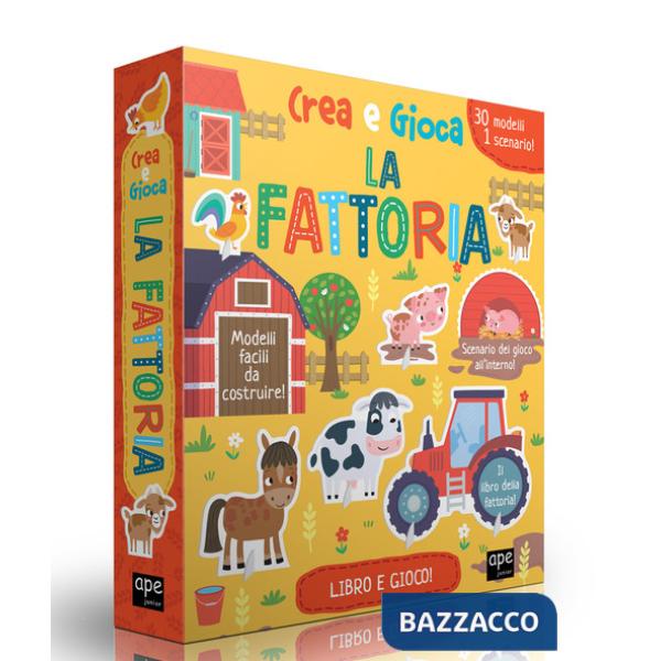 Crea e gioca la fattoria. Ediz. a colori. Con 30 cartoni sagomati. Con puzzle