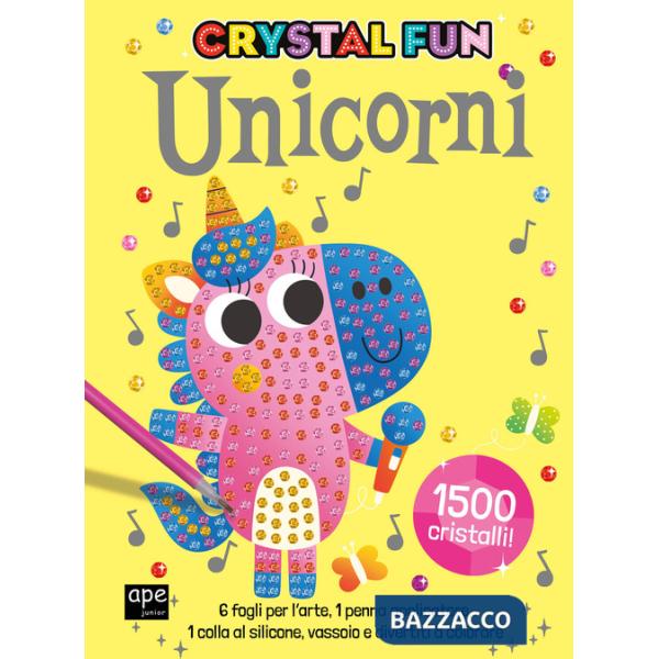 Unicorni. Crystal fun. Ediz. illustrata. Con gadgets