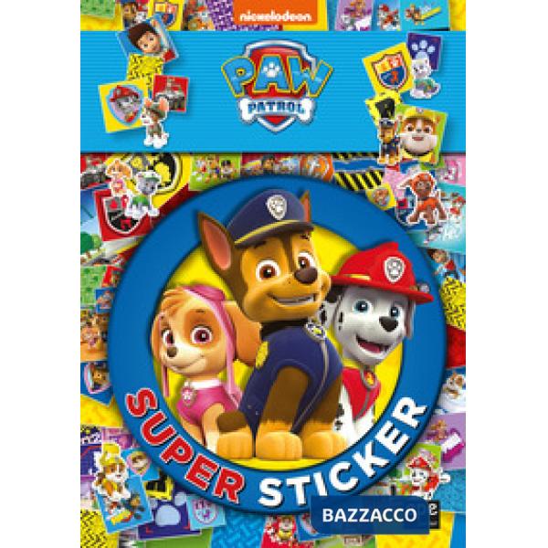 Super sticker. Paw Patrol. Ediz. a colori