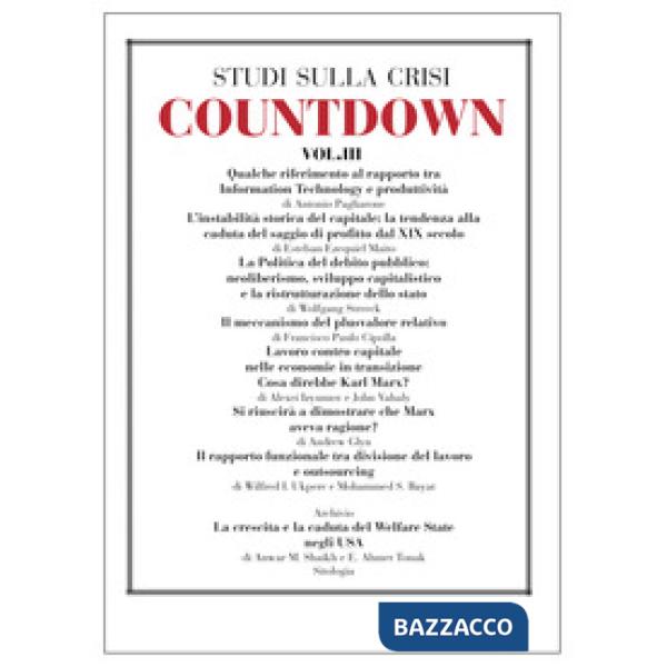 Countdown. Studi sulla crisi. Vol. 3