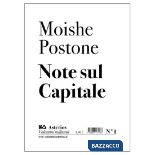 Note sul Capitale