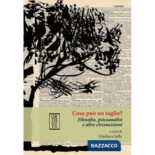 Cosa può un taglio? Filosofia, psicoanalisi e altre circoncisioni