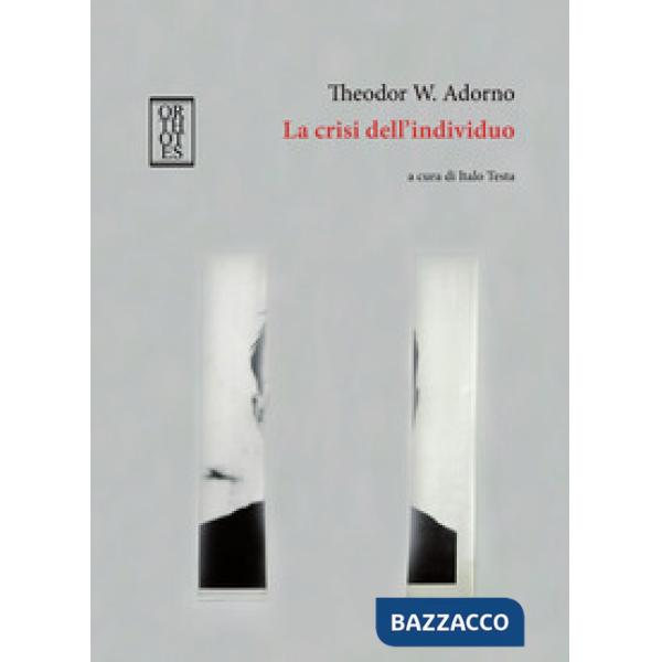 Crisi dell'individuo (La)