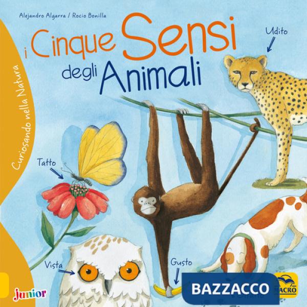 Cinque sensi degli animali. Curiosando nella natura. Ediz. a colori (I)