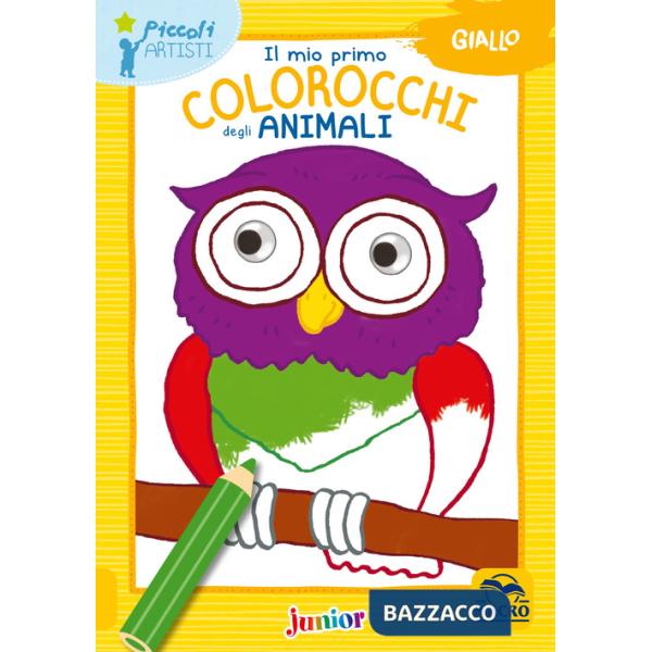 Mio primo colorocchi degli animali. Giallo (Il)