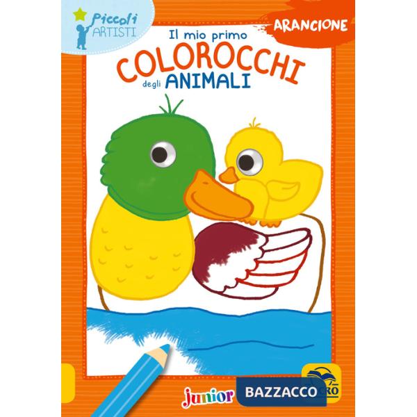 Mio primo colorocchi degli animali. Arancione (Il)