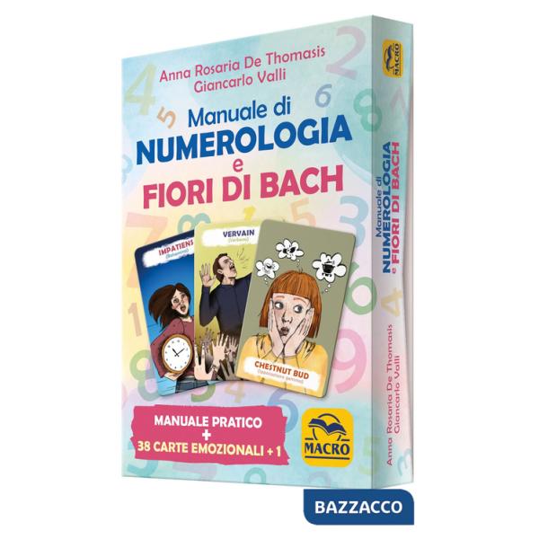 Manuale di numerologia e Fiori di Bach. Con Carte