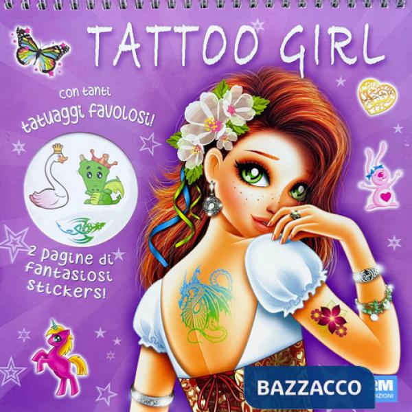 Tattoo book girl viola