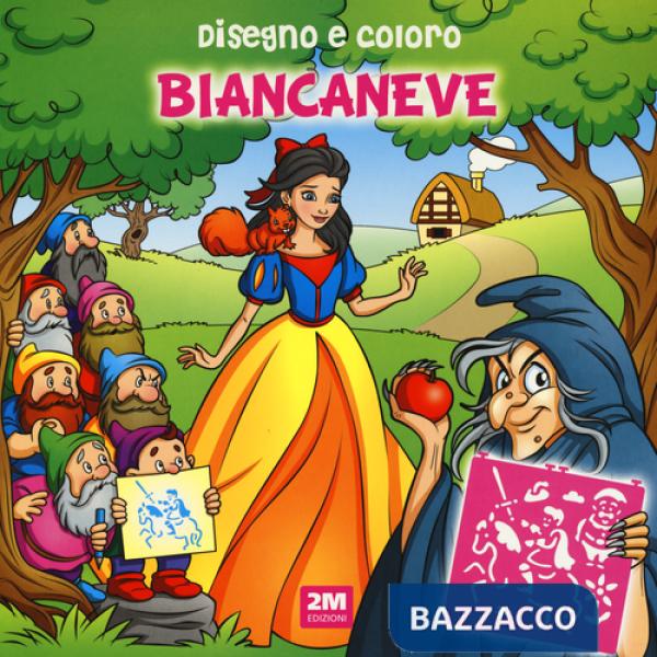 Disegno e coloro Biancaneve. Ediz. a spirale