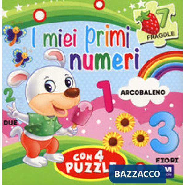 Miei primi numeri. Libro puzzle (I)