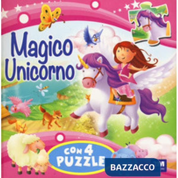 Magico unicorno. Libro puzzle. Ediz. a colori