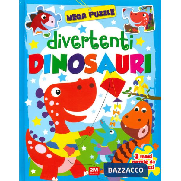 Divertenti dinosauri. Mega puzzle