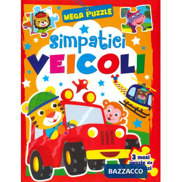 Simpatici veicoli. Mega puzzle