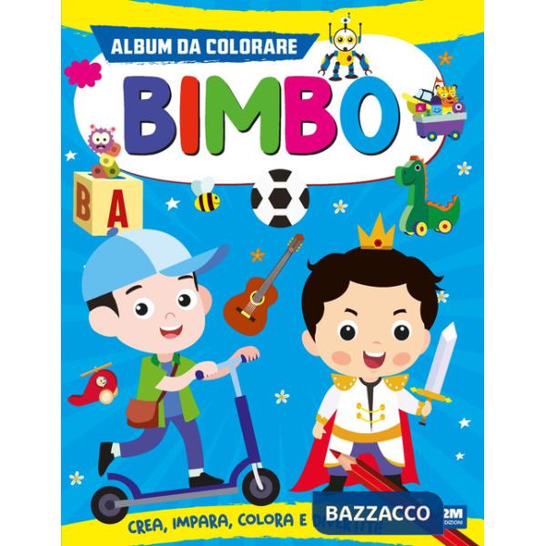 Album da colorare. Bimbo. Ediz. a colori