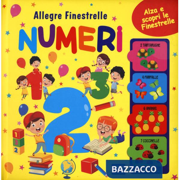 Numeri. Allegre finestrelle. Ediz. a colori