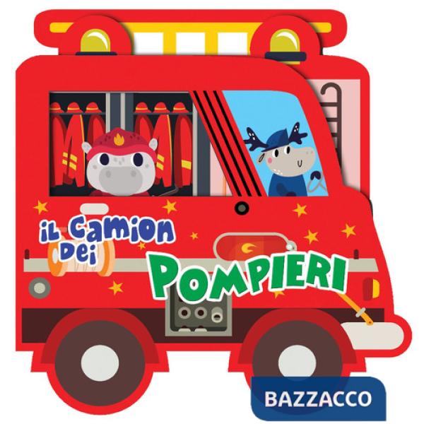 Camion dei pompieri. Libro sagomato in EVA. Ediz. a colori (Il)