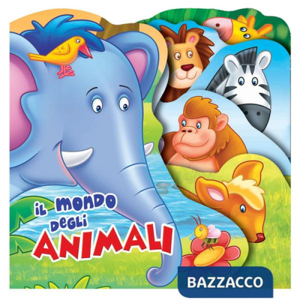 Mondo degli animali. Libro sagomato in EVA. Ediz. a colori (Il)