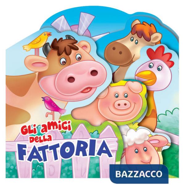 Amici della fattoria. Libro sagomato in EVA. Ediz. a colori (Gli)