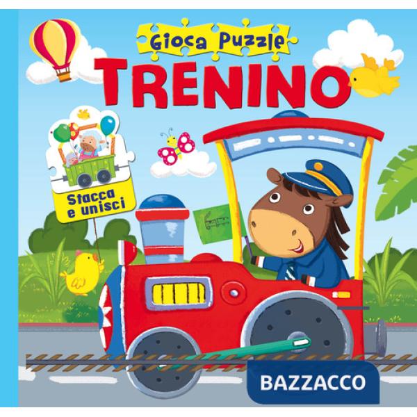 Trenino. Gioca puzzle. Ediz. a colori