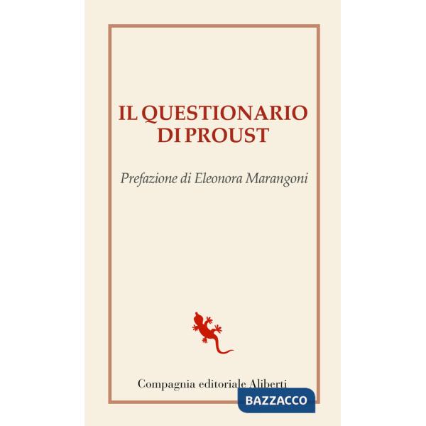 Questionario di Proust (Il)