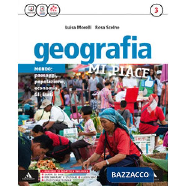 GEOGRAFIA MI PIACE 3 VOL. + ATLANTE 3