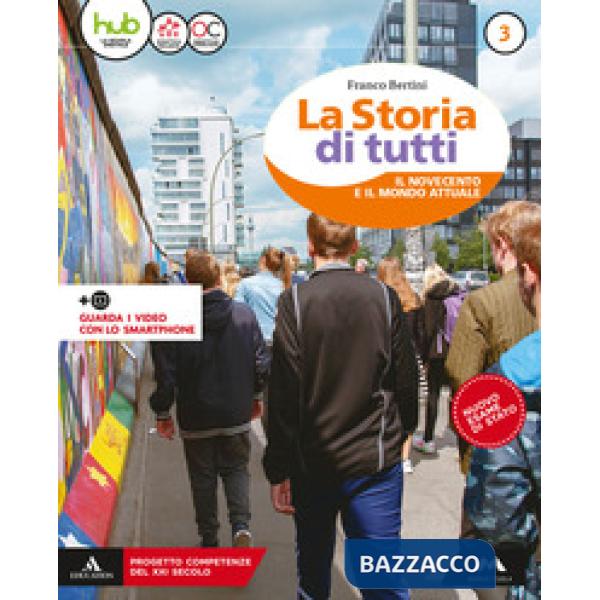 LA STORIA DI TUTTI 3 + STRUMENTI PER L'ESAMEDI STATO + DVD