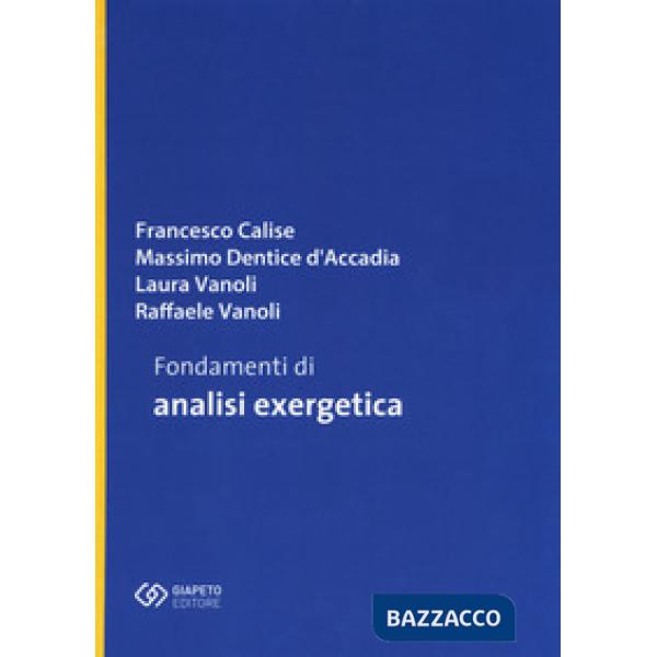 Fondamenti di analisi exergetica
