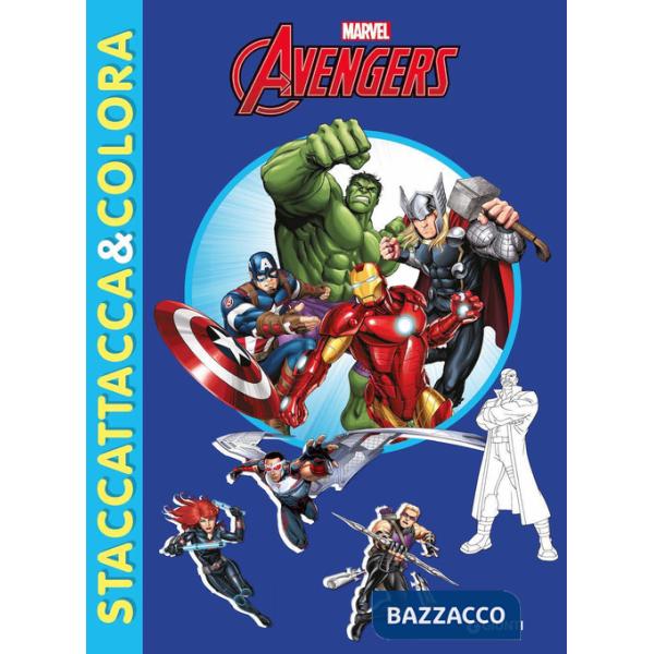 Avengers. Staccattacca e colora. Ediz. illustrata