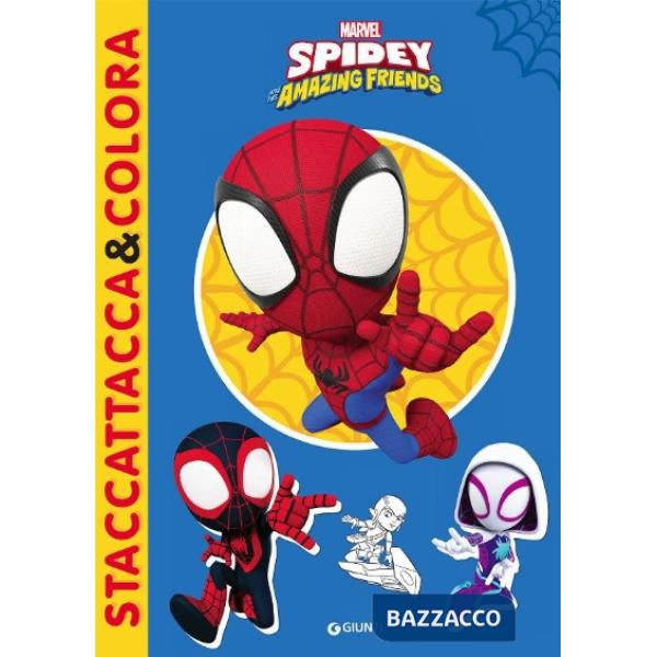 Spidey. Staccattacca & colora. Con adesivi. Ediz. illustrata
