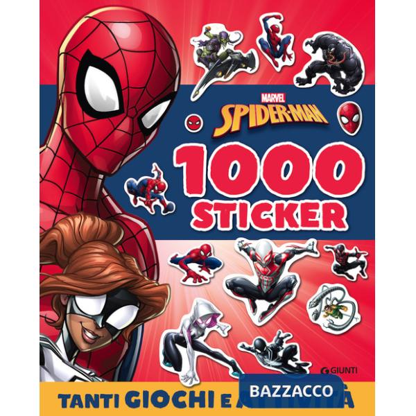 Spiderman. 1000 stickers. Tanti giochi e attività. Con adesivi. Ediz. a colori