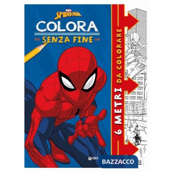 Spiderman. Colora senza fine. 6 metri da colorare. Super album. Ediz. illustrata