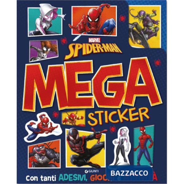 Spiderman. Mega sticker. Con tanti adesivi, giochi e attività. Ediz. a colori