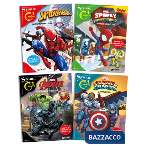 Marvel. Storie da 1 minuto 2025 (4 titoli sfusi). Ediz. a colori