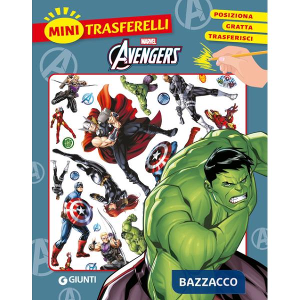 Avengers. Mini trasferelli. Ediz. a colori