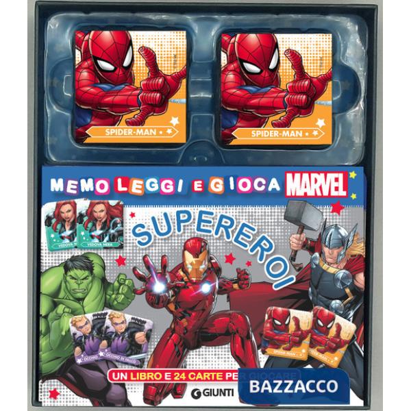 Marvel. Memo leggi e gioca. Supereroi. Ediz. a colori. Con 24 Carte