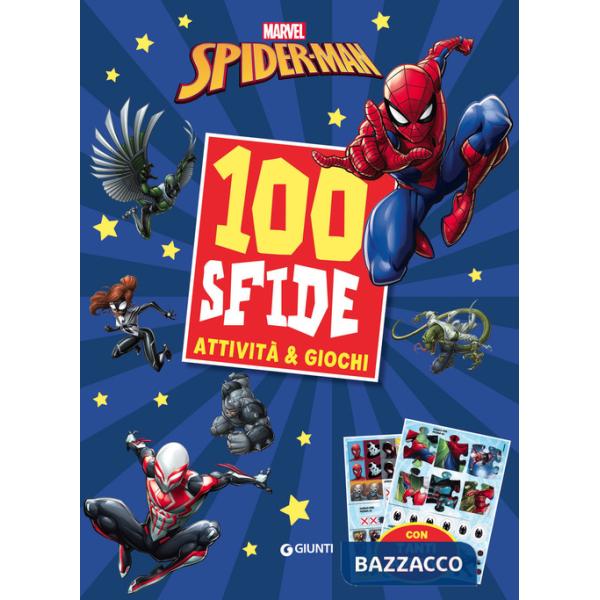 Spiderman. Marvel. 100 sfide. Attività e giochi. Sticker special color