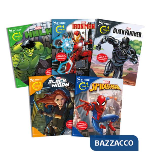 Marvel. Storie da 1 minuto (5 titoli sfusi). Ediz. a colori
