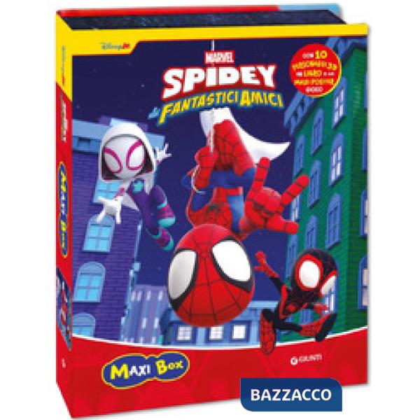 Spidey e i suoi fantastici amici. Maxi box. Ediz. a colori. Con 10 personaggi 3D. Con poster gioco