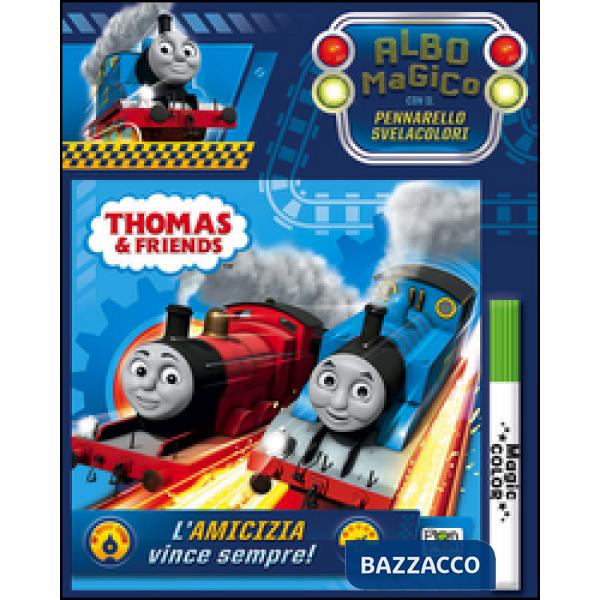 Amicizia vince sempre! Thomas & friends. Albo magico. Ediz. illustrata. Con gadget (L')