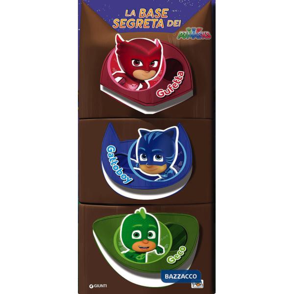 Base segreta dei Pj Masks. Con adesivi (La)