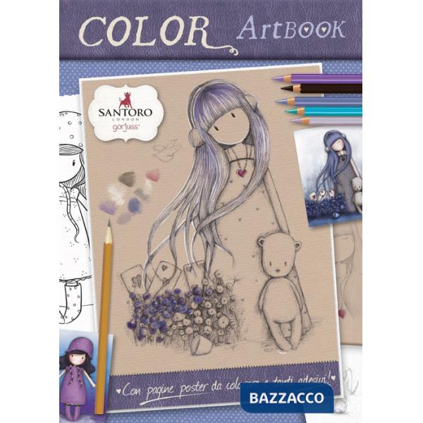 Art color book. Gorjuss. Con adesivi