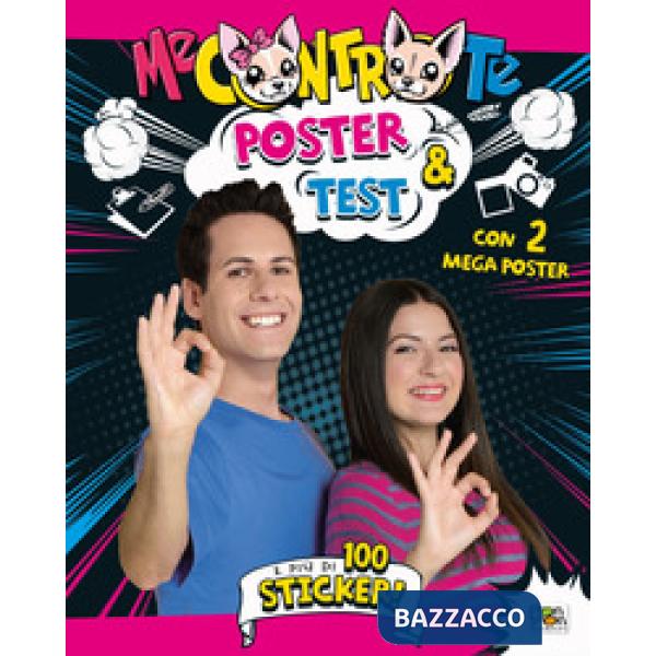 Poster & test. Con adesivi. Con 2 Poster