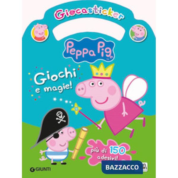 Giochi e magie! Giocasticker. Peppa Pig. Con adesivi