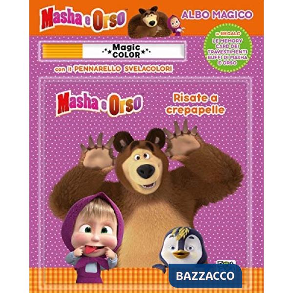 Risate a crepapelle. Albo magico. Masha e Orso. Ediz. a colori. Con gadget