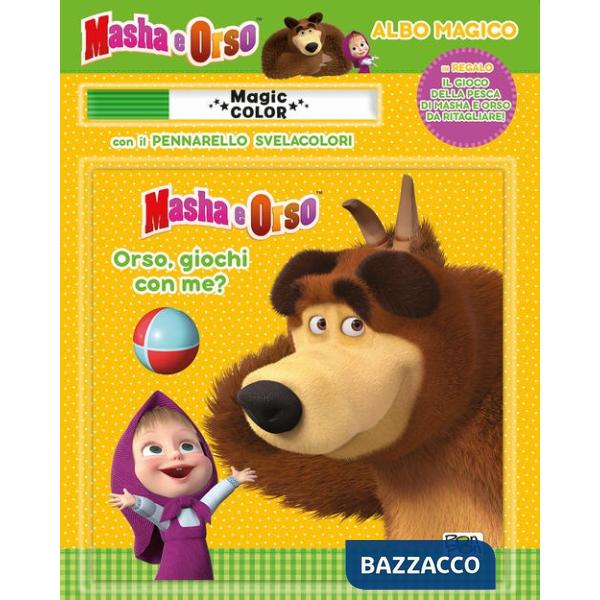 Orso, giochi con me? Albo magico. Masha e Orso. Ediz. a colori. Con gadget