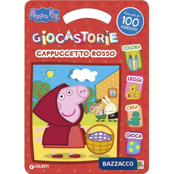 Cappuccetto rosso. Peppa pig. Activity book. Con adesivi. Ediz. a colori