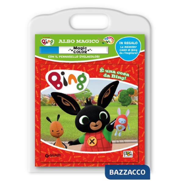 È una cosa da Bing! Albo magico. Bing. Ediz. a colori. Con pennarello svelacolori